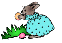 Gif animés lapin - de Pâques 